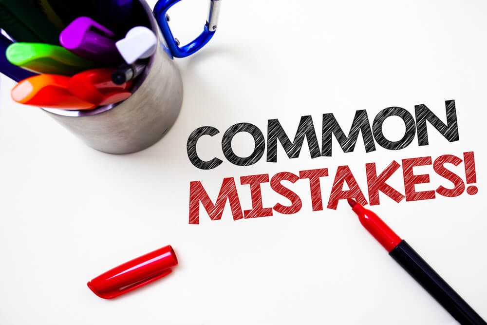 common mistakes