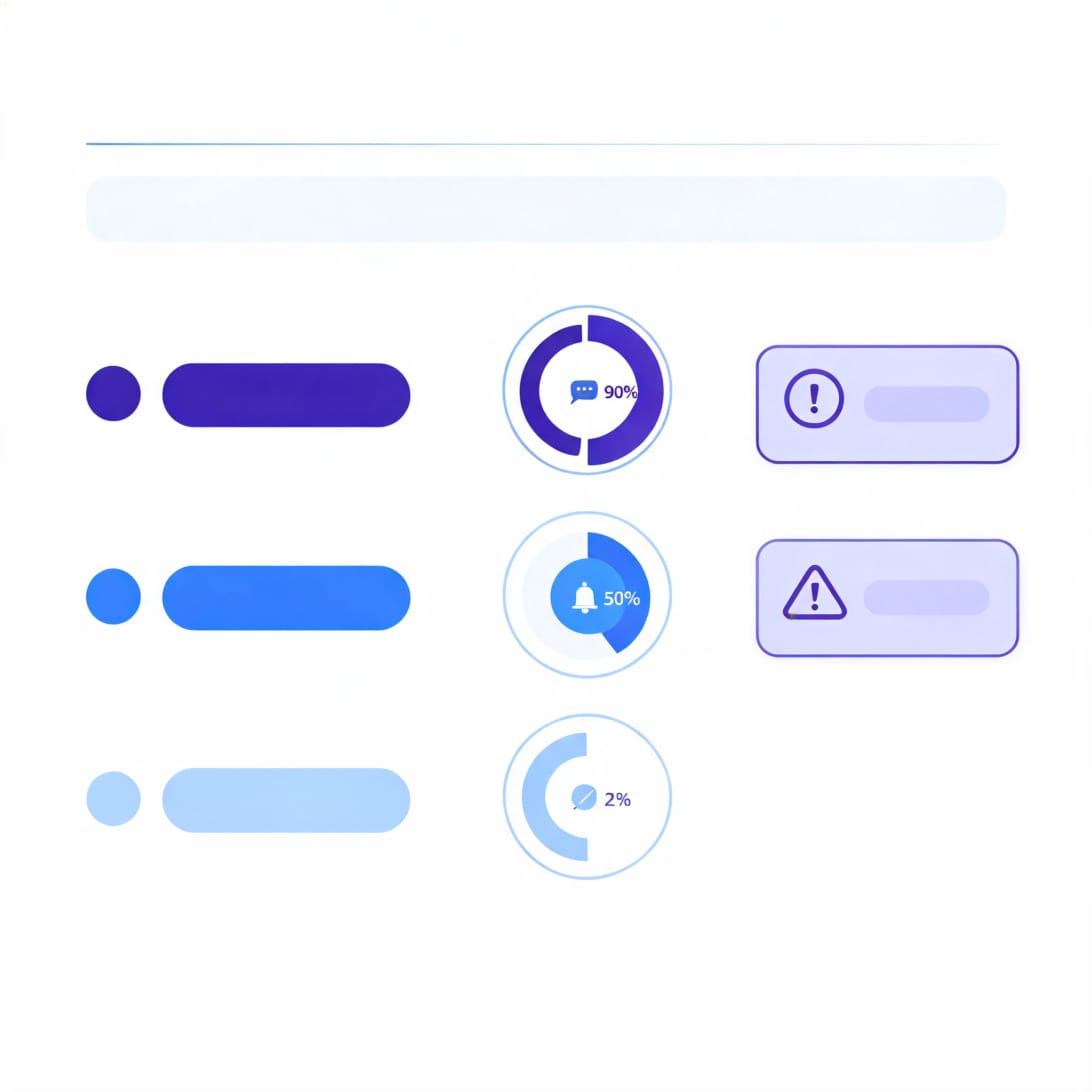 Actively AI dashboard illustration showing an AI agent interface with account prioritization list, engagement signals, and pipeline risk alerts in a clean modern design