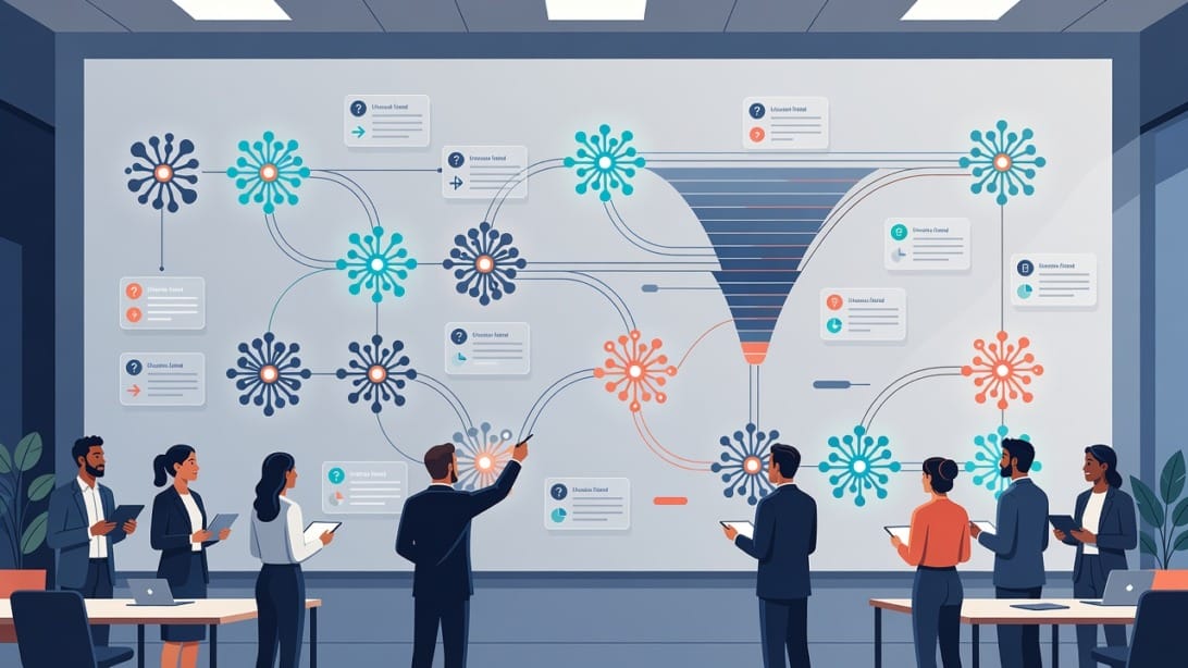 B2B growth team mapping unconventional lead sources into a decision framework
