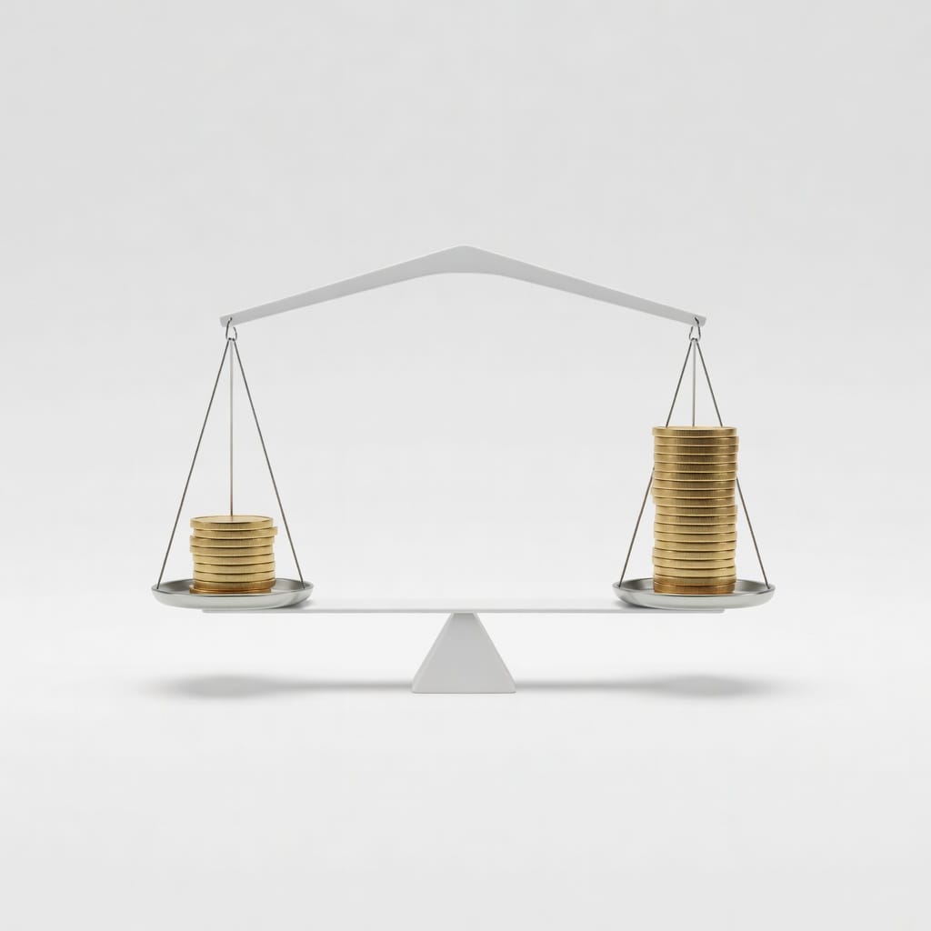 Value for money comparison scale showing ROI of cold email outreach tools