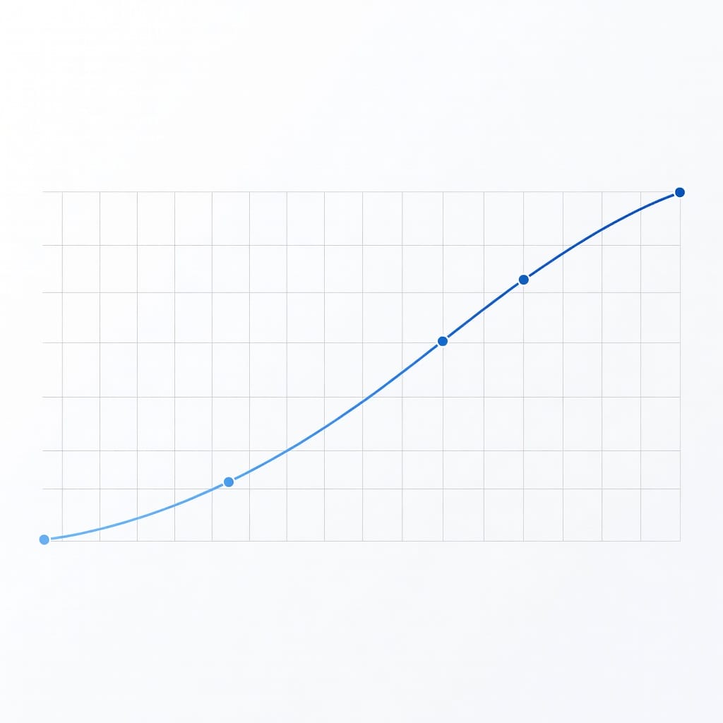Email warmup timeline showing gradual volume increase and reputation building over 30 days for new sending domains