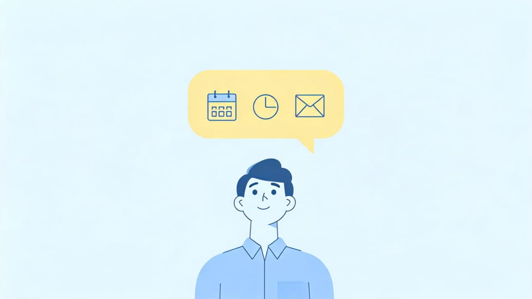 Visual guide to the meaning of heads up and how it works in email communication.