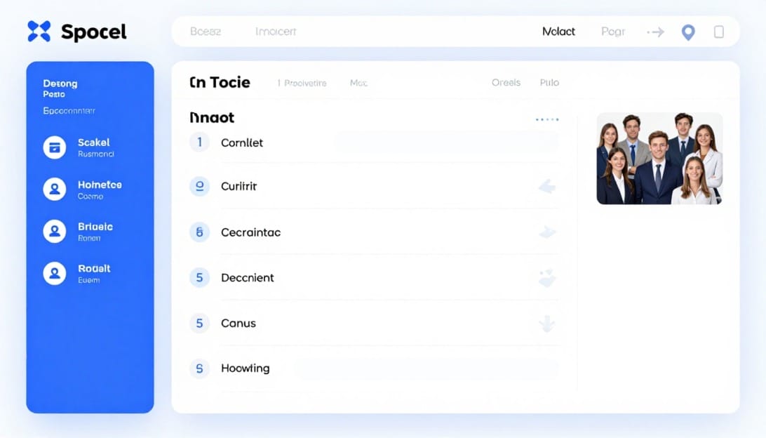 Business email workflow showing inbox triage and subject line review