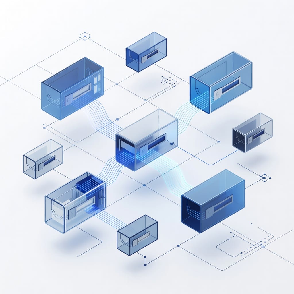 Illustration of InboxKit inbox provisioning and workspace management for cold outreach teams
