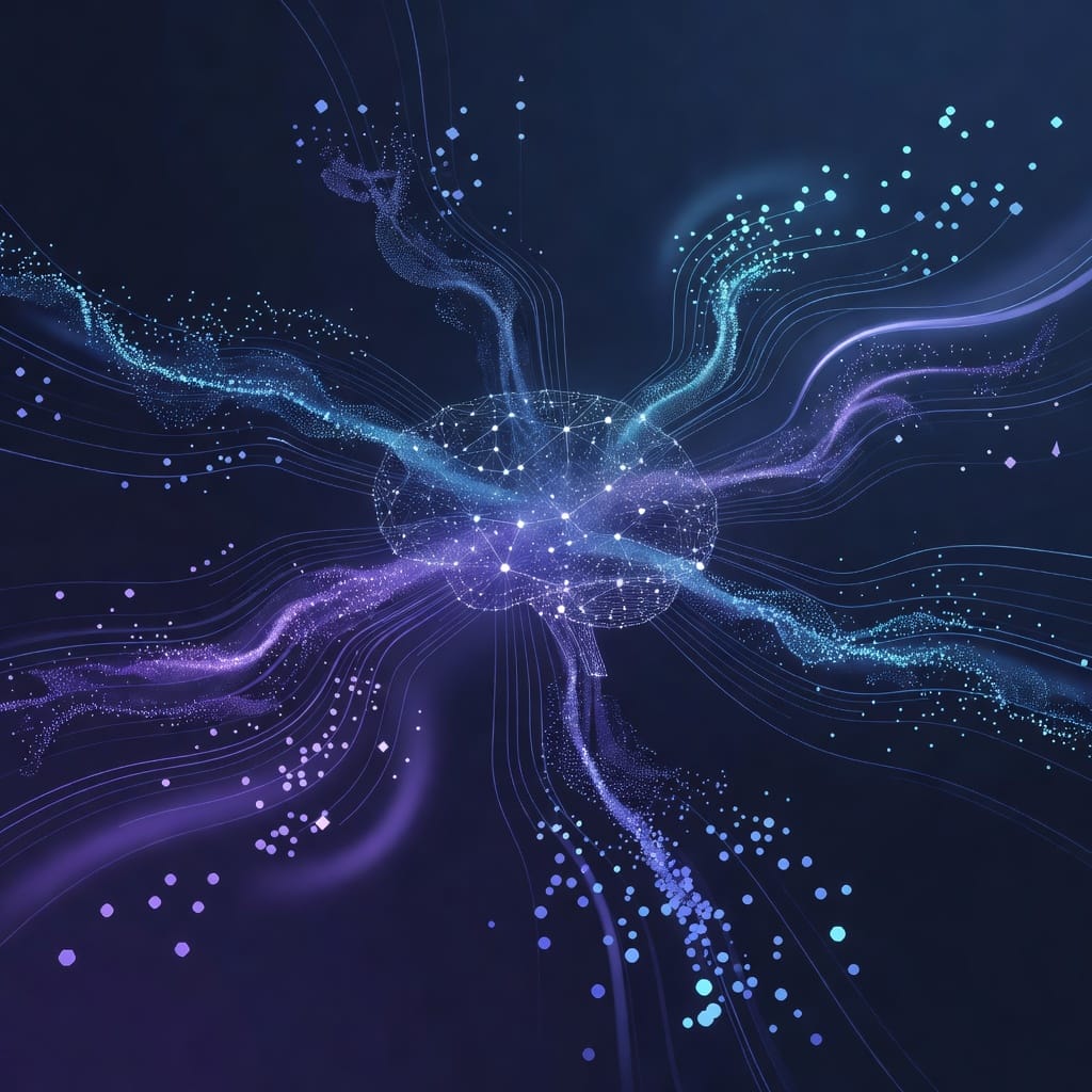 Predictive Lead Scoring: Machine learning model analyzing data patterns