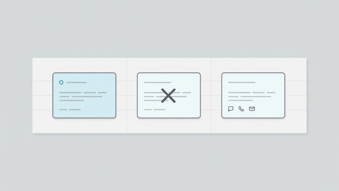 Workflow illustration for reviewing pending LinkedIn invitations and choosing the next follow-up action.