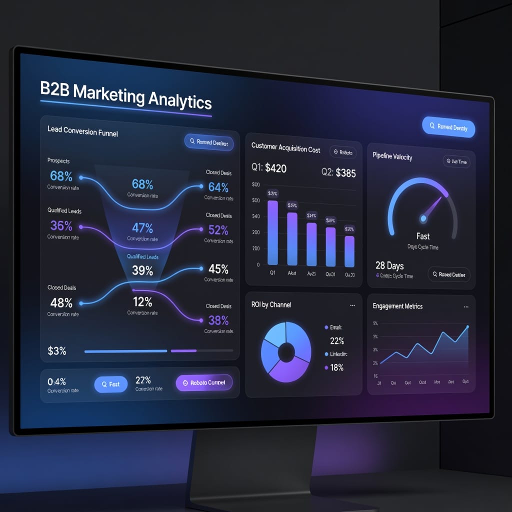 B2B Marketing Data Dashboard