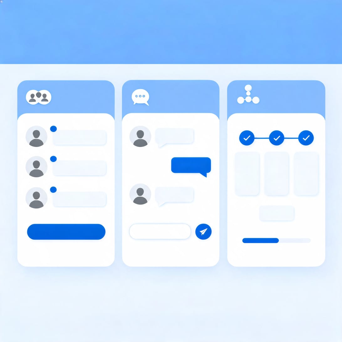 Meet Alfred LinkedIn automation dashboard showing connection requests, messages, and campaign sequences