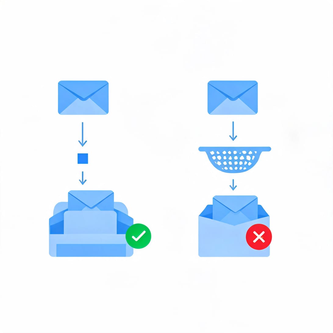 Email deliverability comparison with tracking pixels, spam filters, and inbox placement