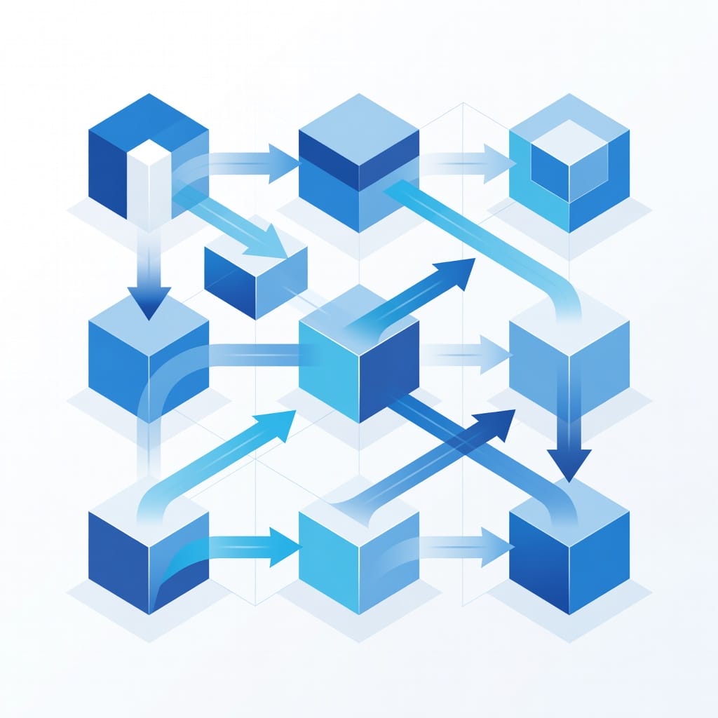 Illustration of outreach sync data flowing between spreadsheet CRM and cold email systems