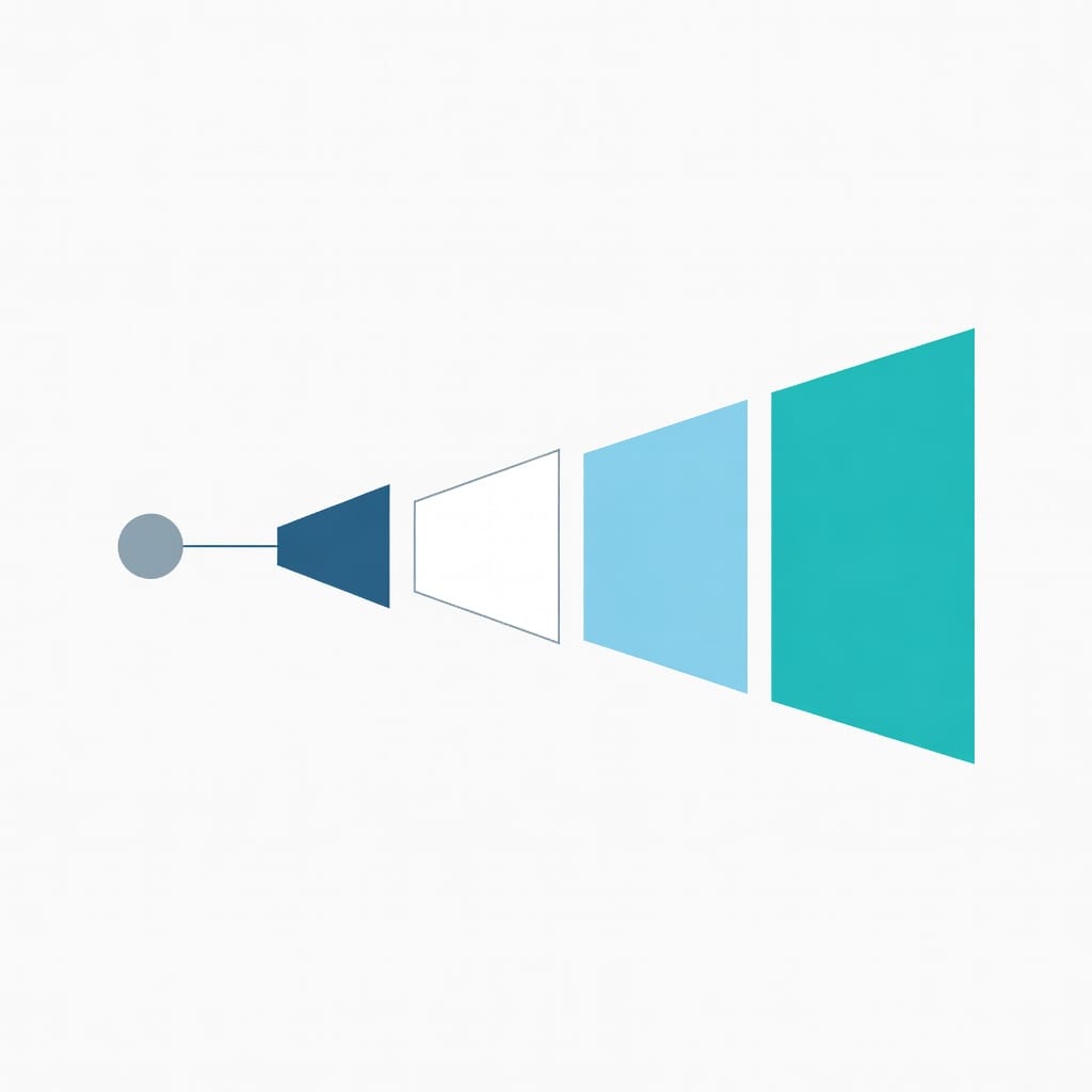 5-step SaaS sales funnel from lead generation to closing