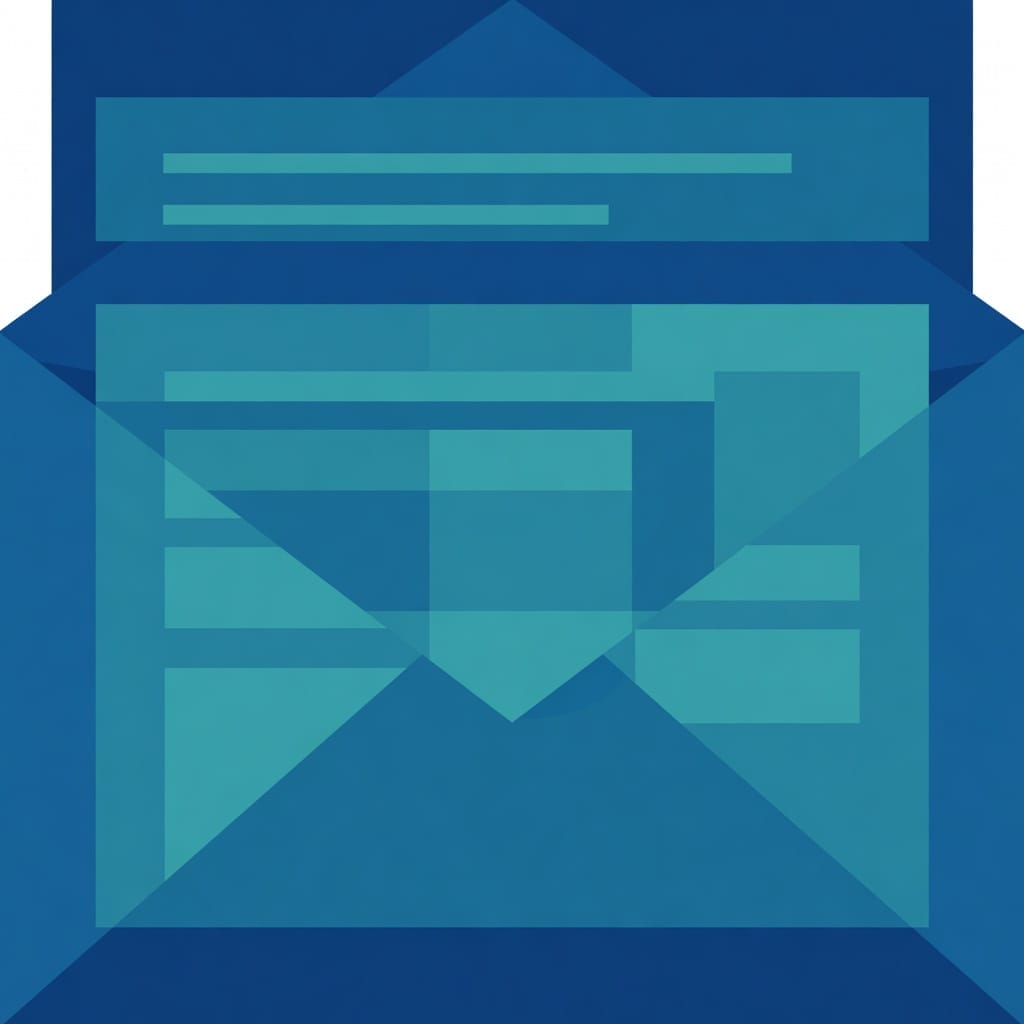 Comparison showing email envelope vs headers vs body structure