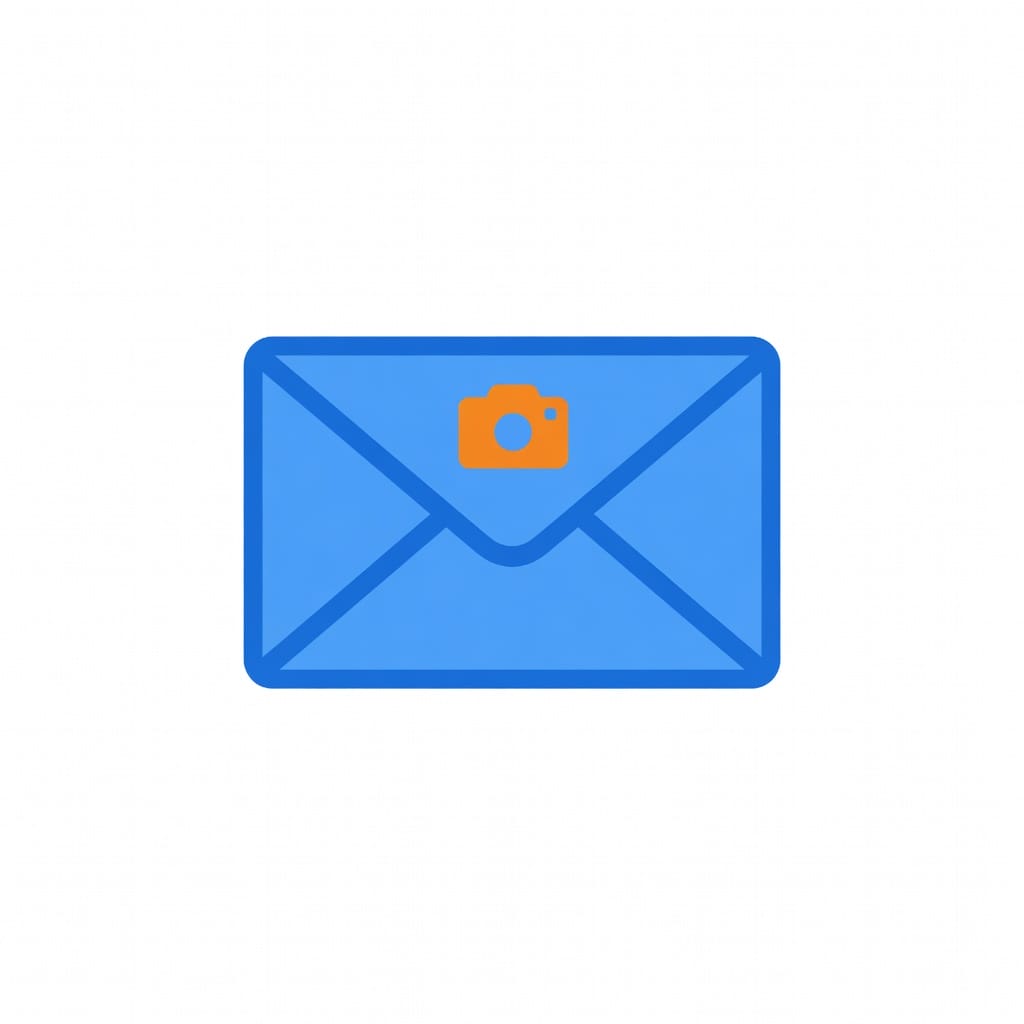 Email tracking pixel illustration showing how email opens are monitored