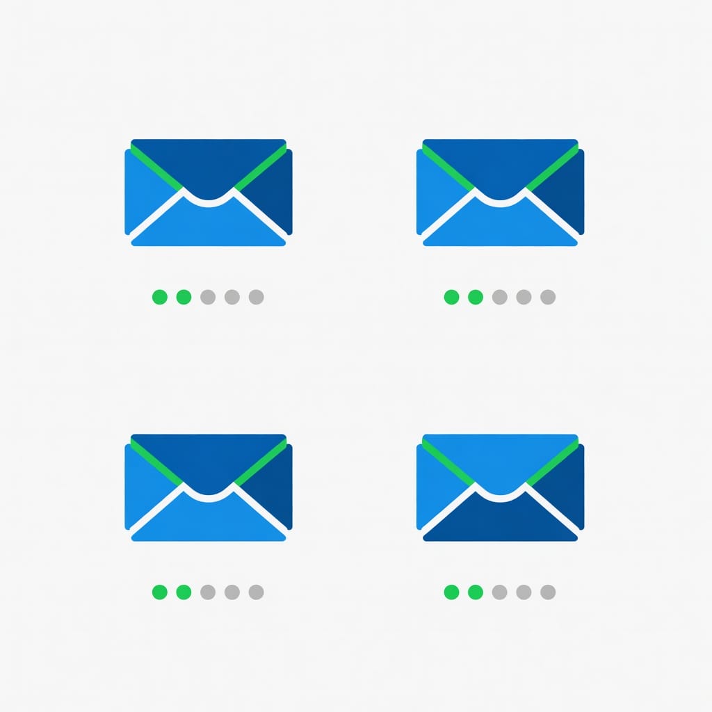 Visual comparison grid of multiple email warmup tools and their features