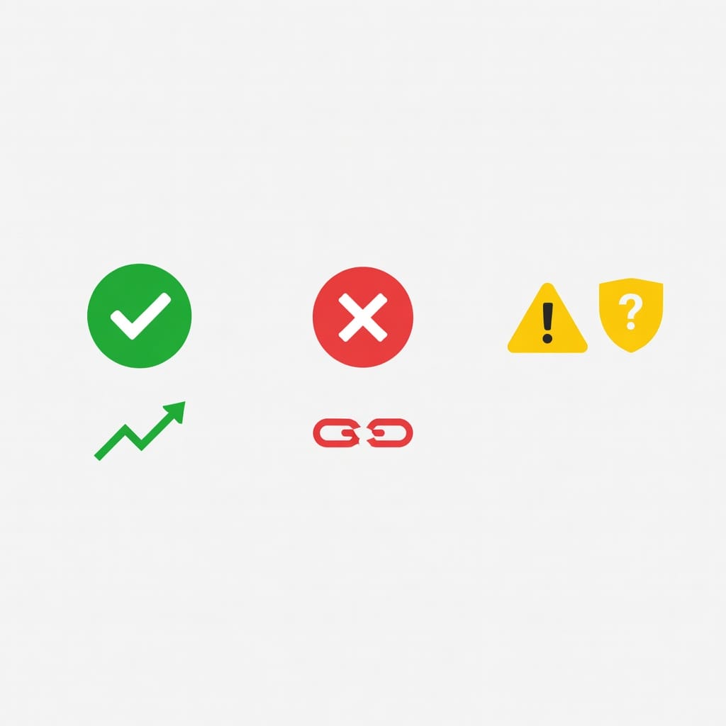Email verification dashboard showing email validity categories