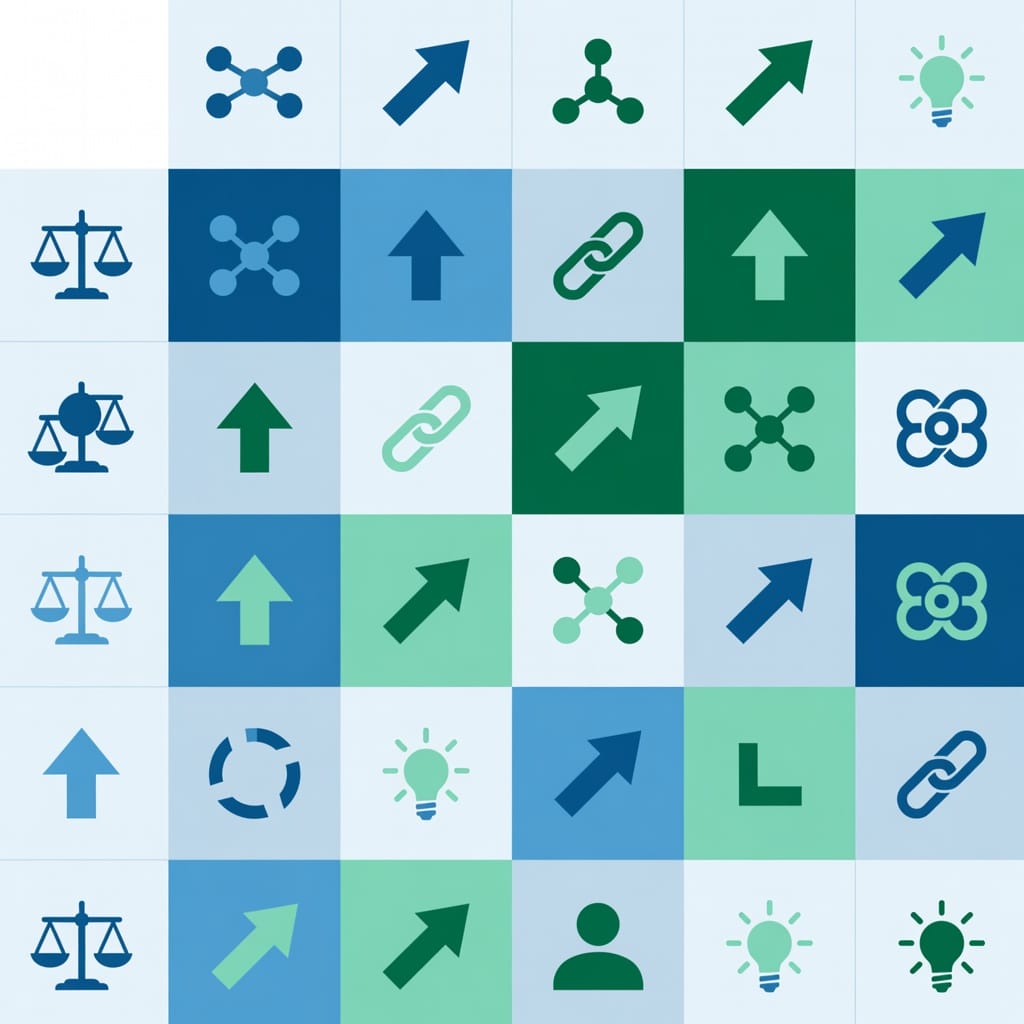 Persuasion framework decision matrix for different email scenarios