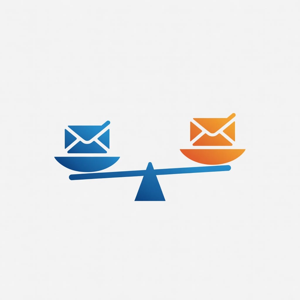 Decision scale balancing NeverBounce and ZeroBounce features