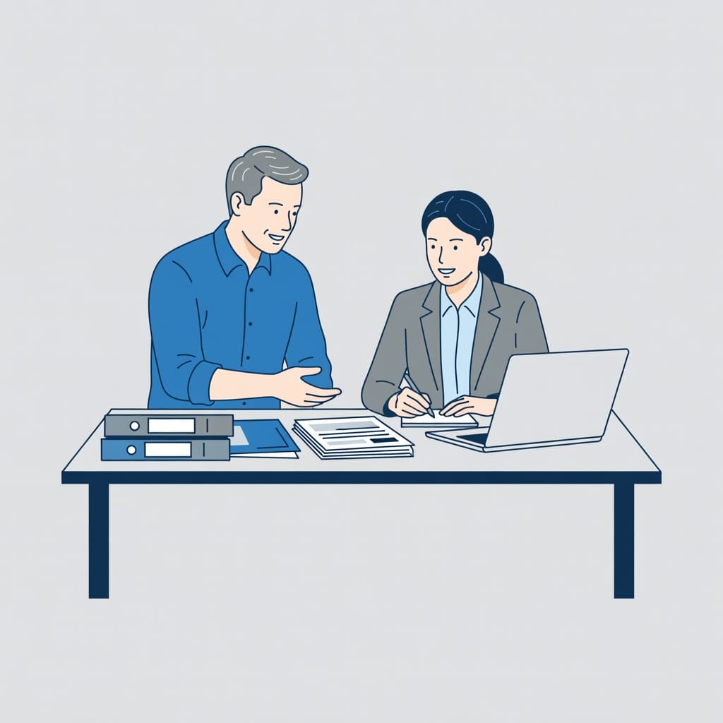 Sales onboarding mentorship between experienced rep and new hire