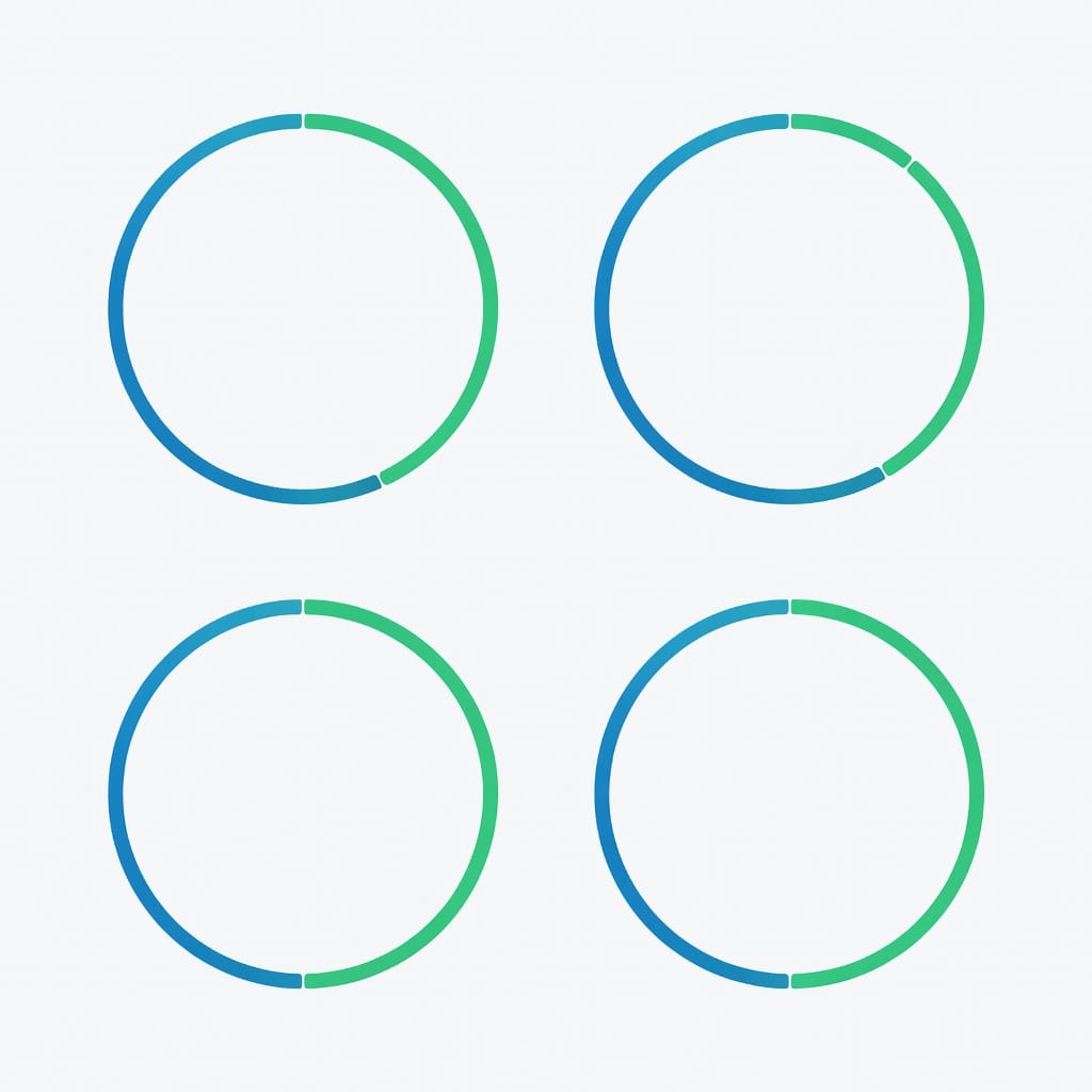 Email deliverability monitoring dashboard with key metrics gauges