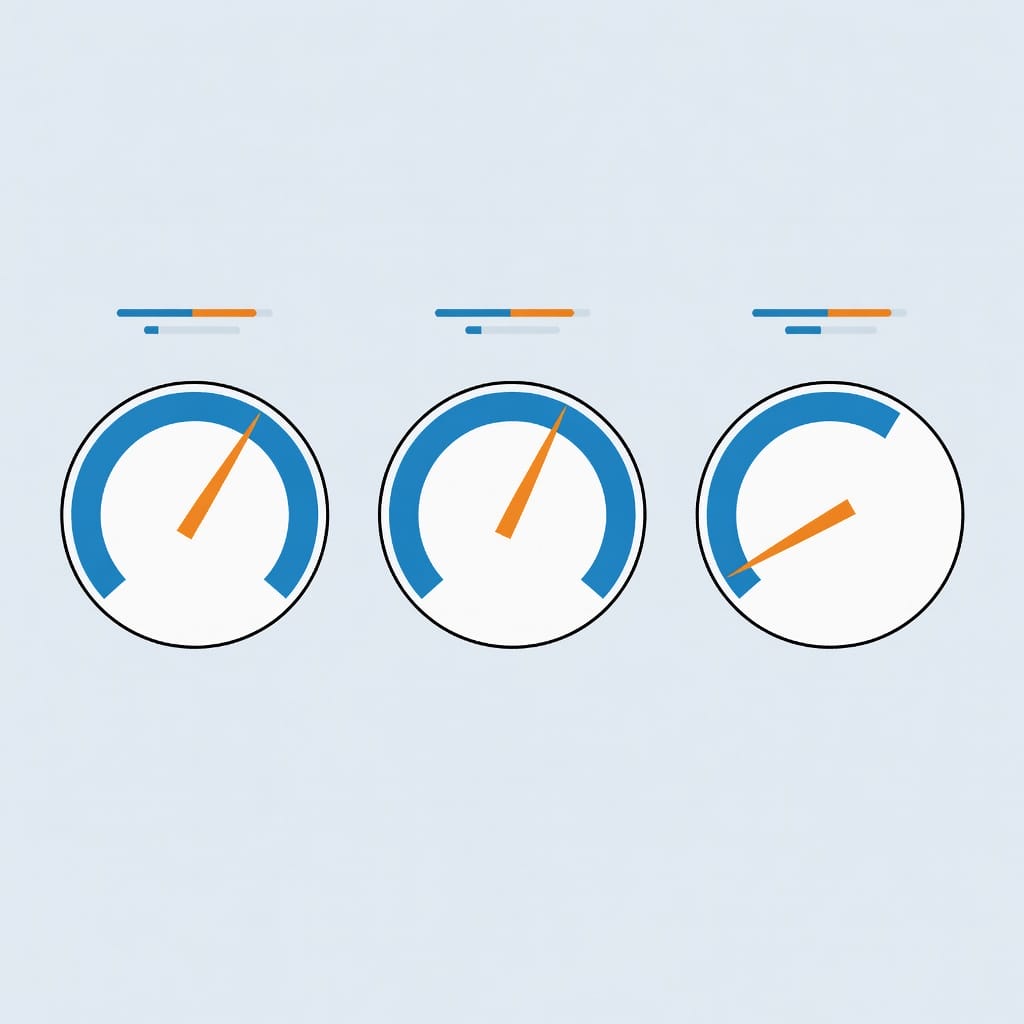 Email deliverability dashboard showing inbox placement metrics