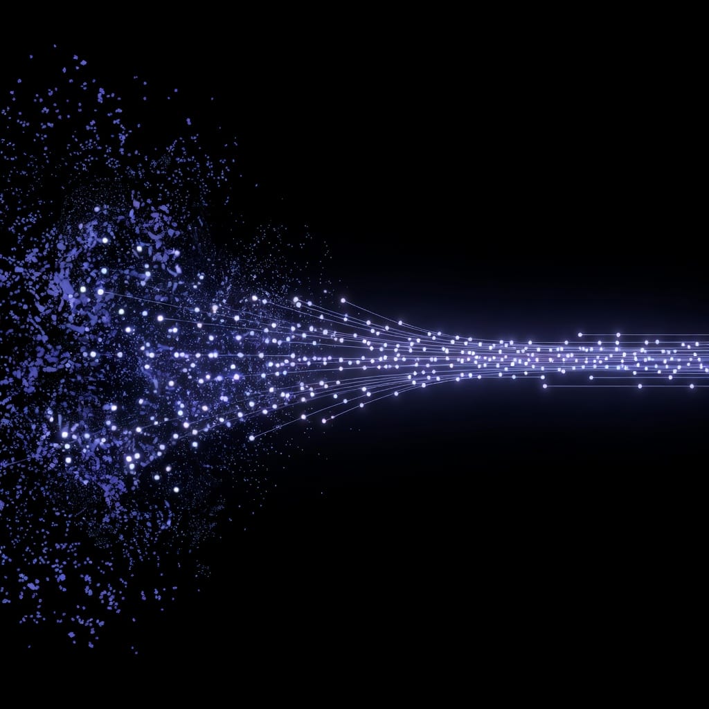 Lead generation data workflow turning scattered records into organized outreach segments